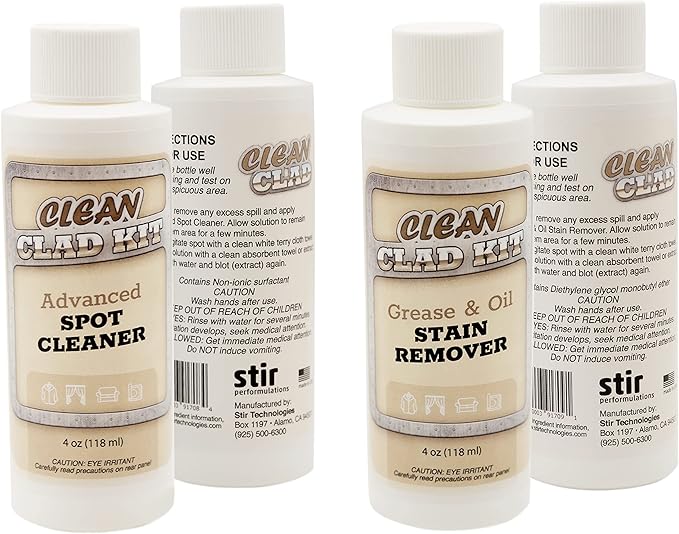 Upholstery Cleaner Kit – 2-Pack Stain Removers - Image 7