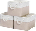 15x11x9.5 Inch Storage Baskets for Shelves, 3 Pack Storage Bins，Foldable by ISEMINGLA