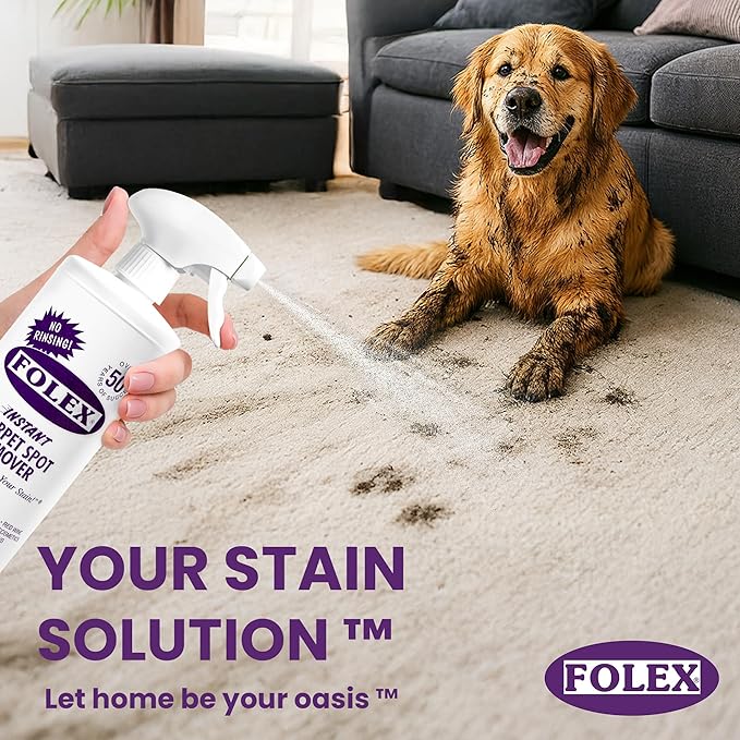 FOLEX Instant Carpet Spot Remover 32 oz – Powerful Stain Remover - Image 5