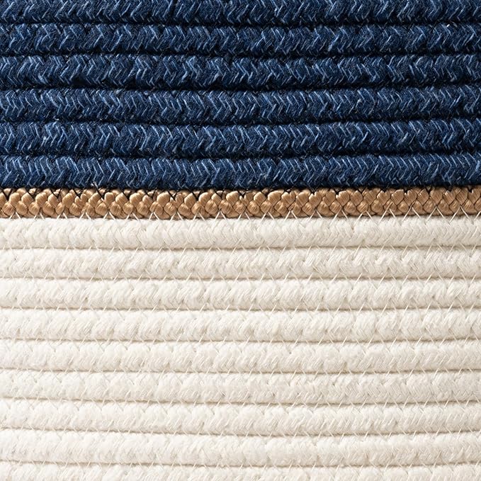 LA JOLIE MUSE Woven Basket Rope Storage Baskets - Image 6
