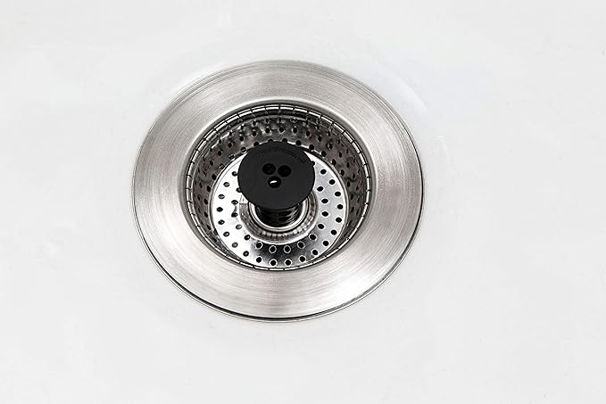 SinkShroom Revolutionary Clog-Free Sink Strainer Basket, Stainless Steel - Image 8
