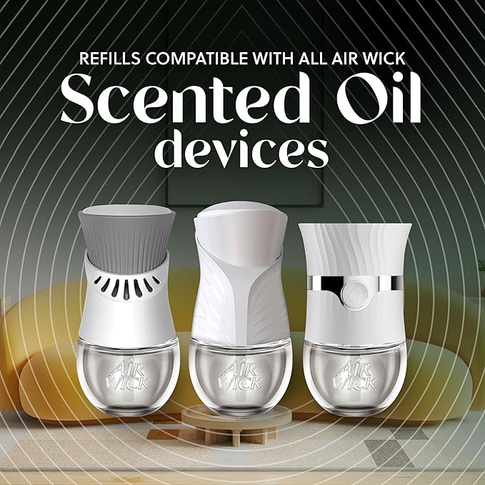 Air Wick Plug In Scented Oil Refills, Watermelon and Mimosa, Air Fresheners - Image 4