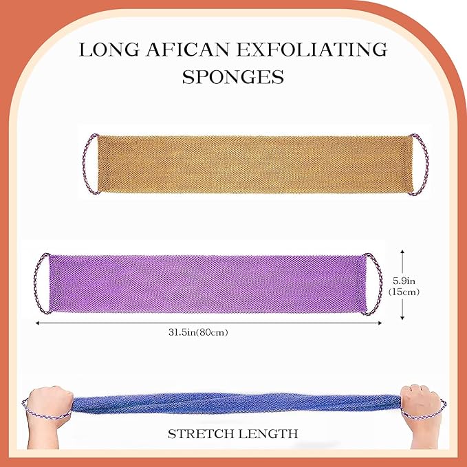 Dr.Pedi 3 Pieces African Net Sponge - Image 7