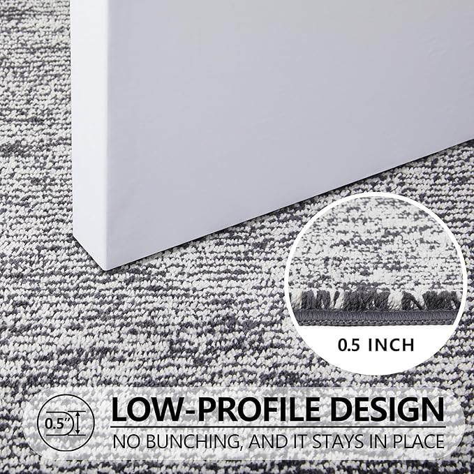 REFETONE Indoor Doormat, Front Door Mat 32"x48" Absorbent Rubber Backing Non - Image 4