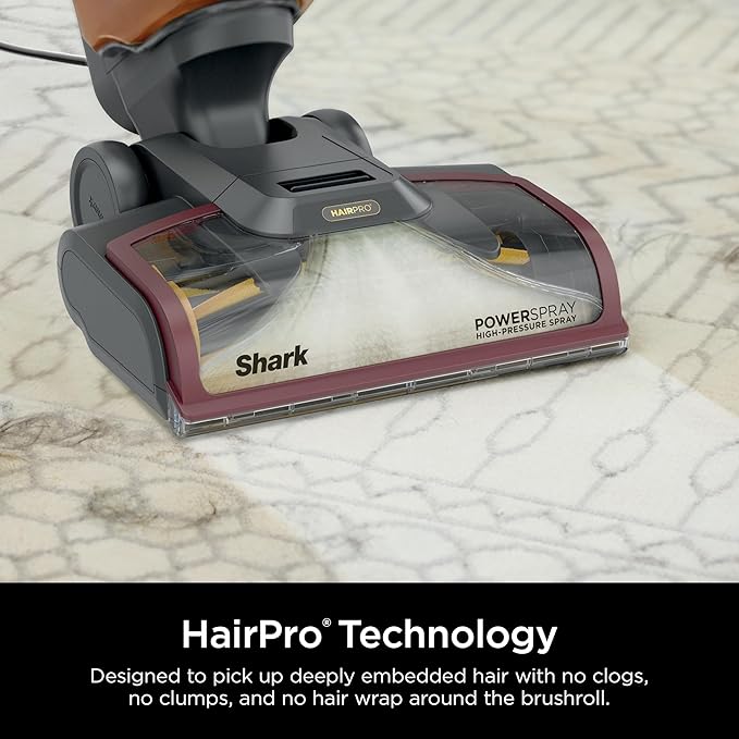 Shark CarpetXpert HairPro Upright Carpet Cleaner, Lightweight & Powerful - Image 3