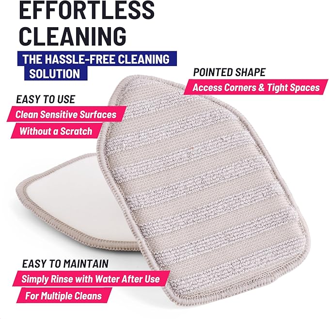 Replacement Microfiber Pad for Moku Home Extendable Tub Tile Shower Scrubber - Image 4