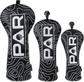 Big Teeth Golf Club Covers Full Set Driver Headcover Fairway Wood Hybrid Golf by BigTeeth