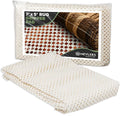 Nevlers 5'x7' White Anti Slip Rug Mat Non Skid Design | PVC Non Slip Rug Pads | by Nevlers