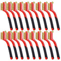 Wire Scratch Brush Set Soft Grip by BEBORIN