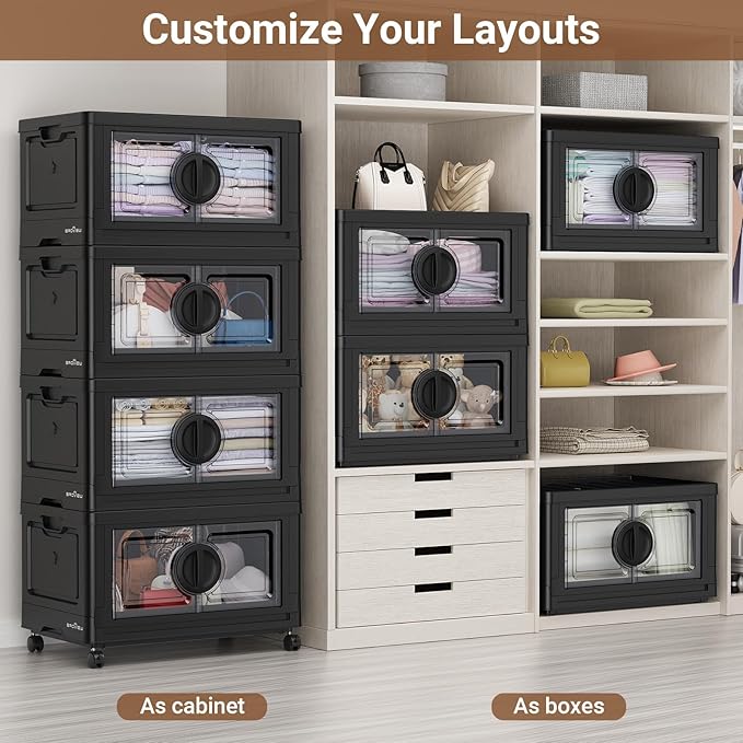 BROVIEW 360Qt Lockable Stackable Storage Bins - Image 8