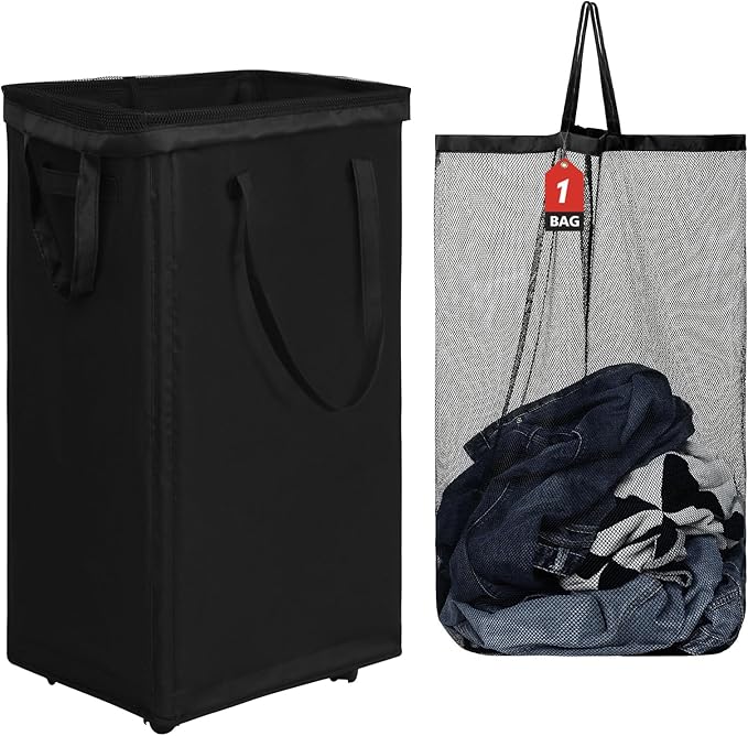DOKEHOM 90L X-Large Laundry Basket by DOKEHOM