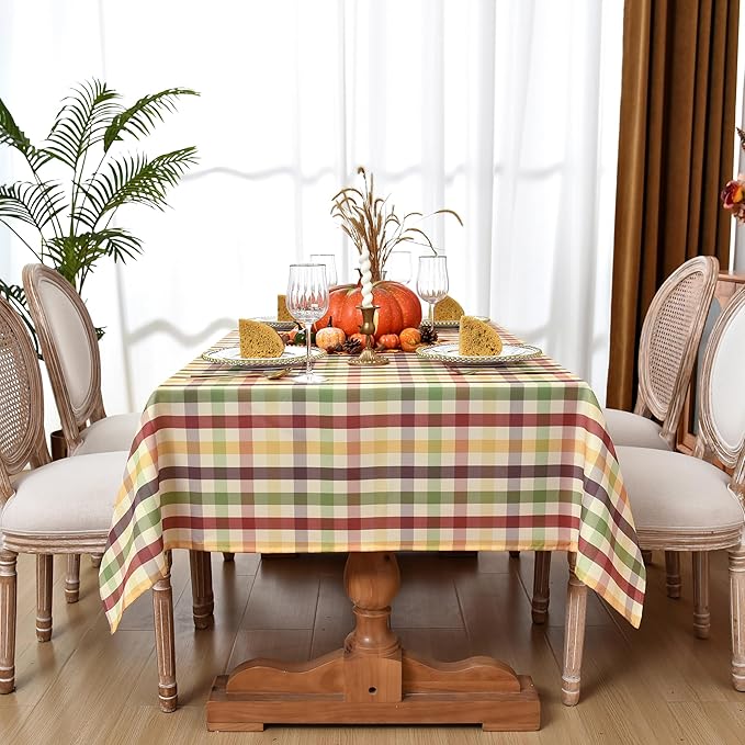 Gingham Tablecloth Fabric - Image 3