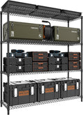 4 Tiers Storage Shelves Load 2640LBS, Metal Shelving Wire Metal Shelving Unit by MEIGAOPLASTICANDMETALHKCOLIMITED