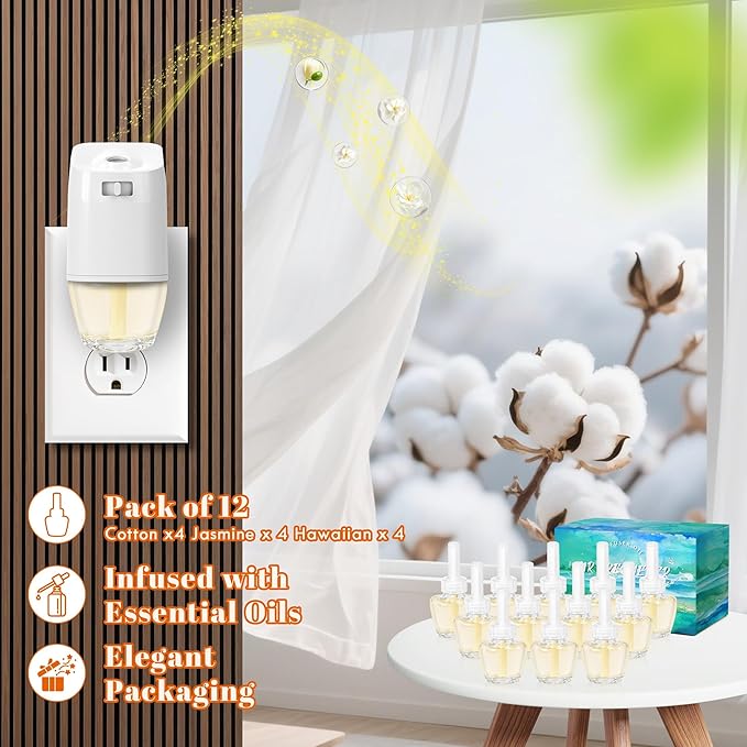 Plug in Air Fresheners Refills, Essential Oil Scented Refill - Image 5
