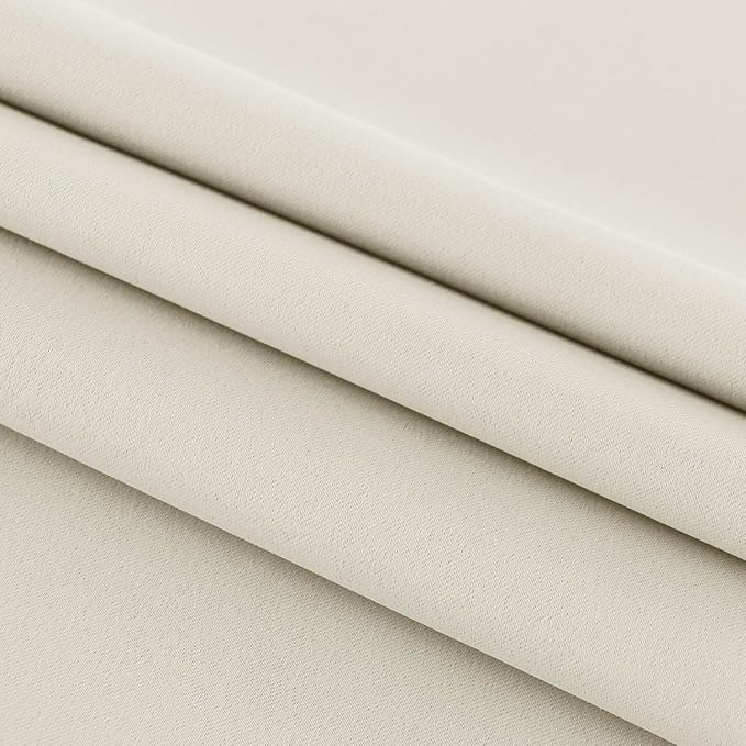 DWCN French Door Curtains – Rod Pocket Thermal Blackout Curtain - Image 6