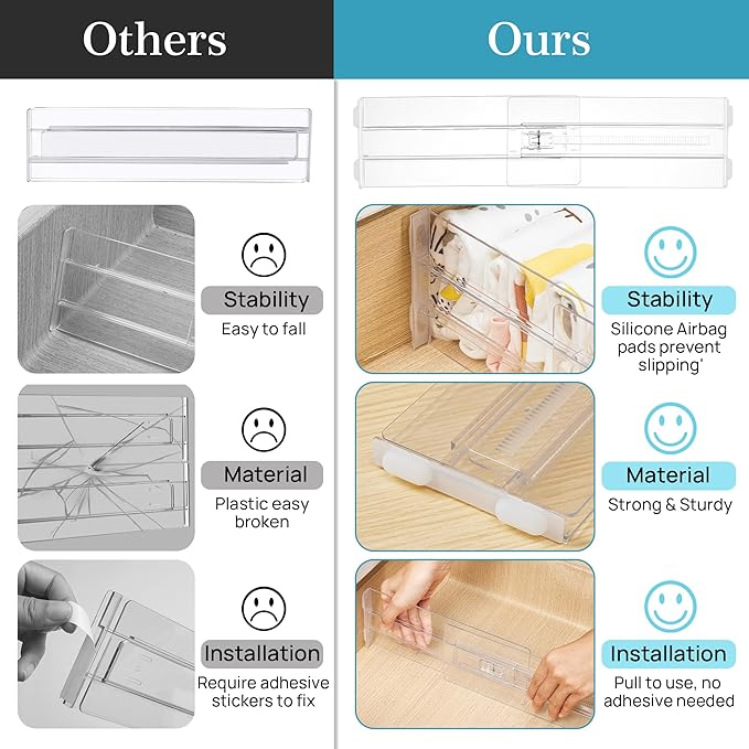 Vtopmart 14 Pack Drawer Dividers - Image 7