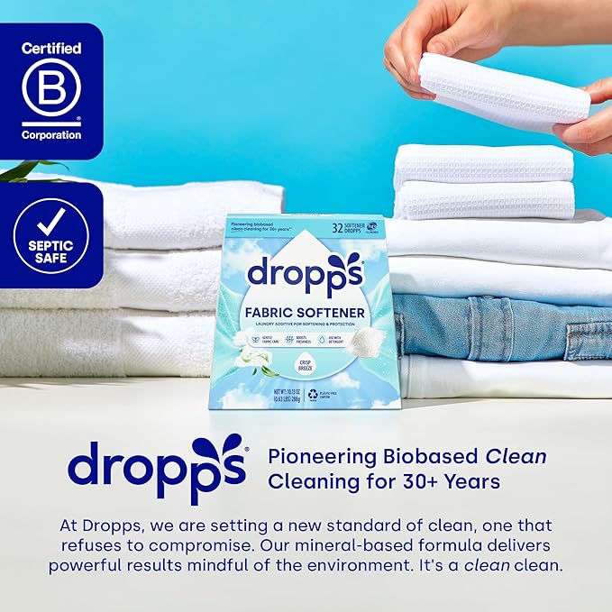 Dropps Laundry Fabric Softener Pods, Soft Fabrics - Image 6