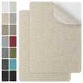 J.CARP 2Pcs Linen Repair Patches, Large Self-Adhesive Fabric Patch by JCARP