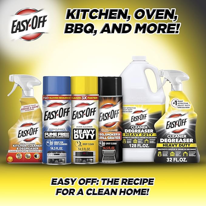Easy Off Heavy Duty Degreaser Cleaner Spray, 32 Ounce - Image 9