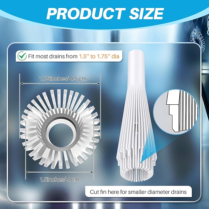 Feekoon 2 Pack Lint Trap for Washing Machine Utility Tub and Sink Drains - Image 2