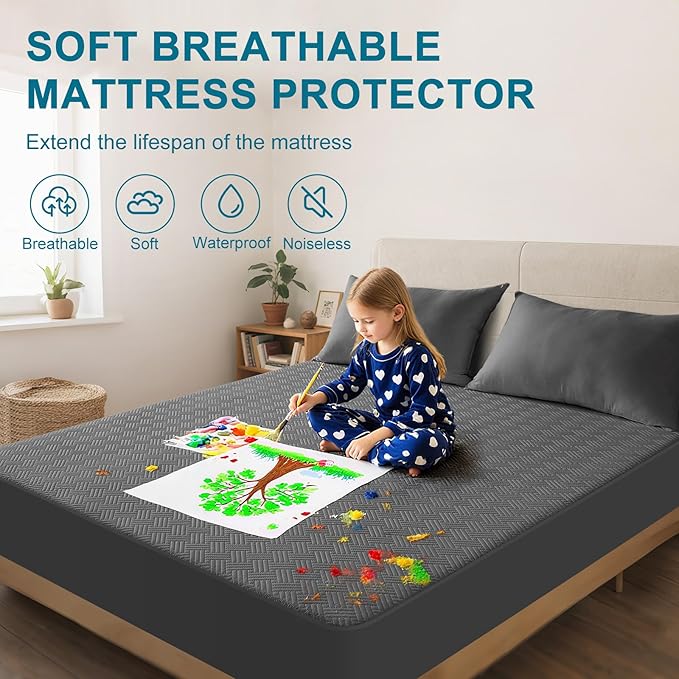 Waterproof Mattress Protector California King Size - Image 3