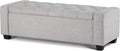 48" Ottoman with Storage, Large Storage Ottoman Bench by Mangodan