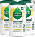 Seventh Generation Multi Surface Wipes, lemon zest scent by SeventhGeneration