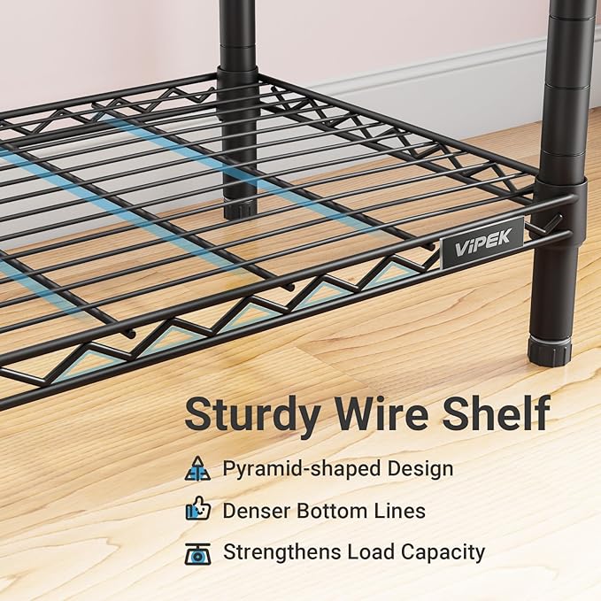 VIPEK Classic V6 Plus Wire Garment Rack Heavy Duty Clothing Rack - Image 5