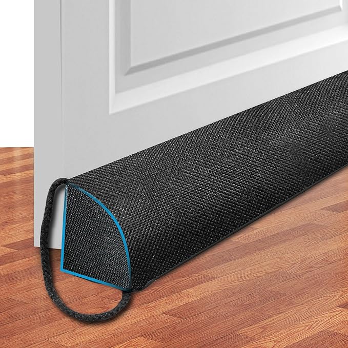 QUOLIX Triangle Under-Door Draft Stopper, 36 Inch Noise Blocker, Weighted by QUOLIX