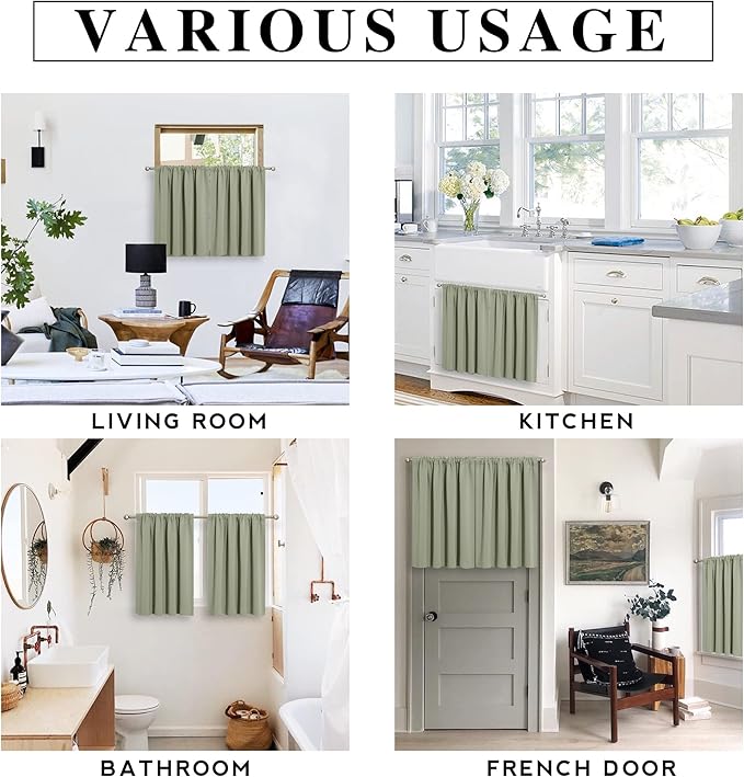 RYB HOME Blackout Curtains for RV Camper Windows, Privacy Thermal Insulating - Image 7