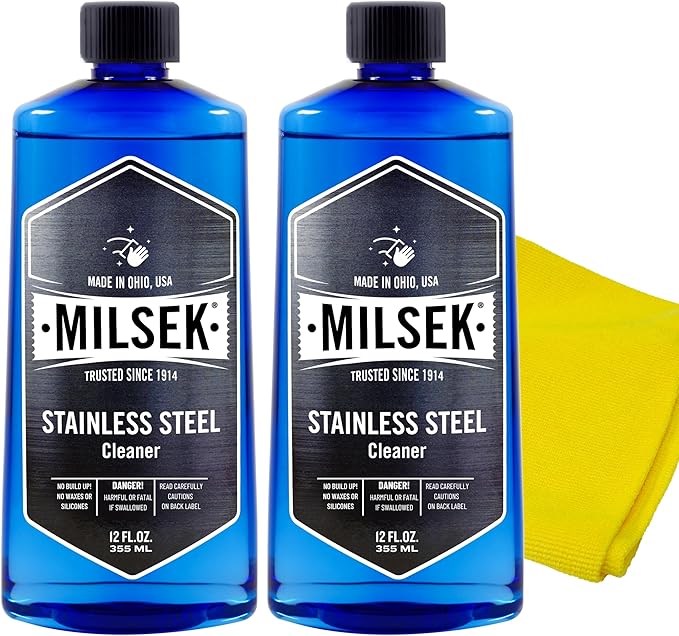 Milsek Stainless Steel Cleaner by MilsekFurniturePolish