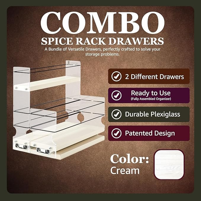 Vertical Spice Combo Spice Rack Drawer - Image 5