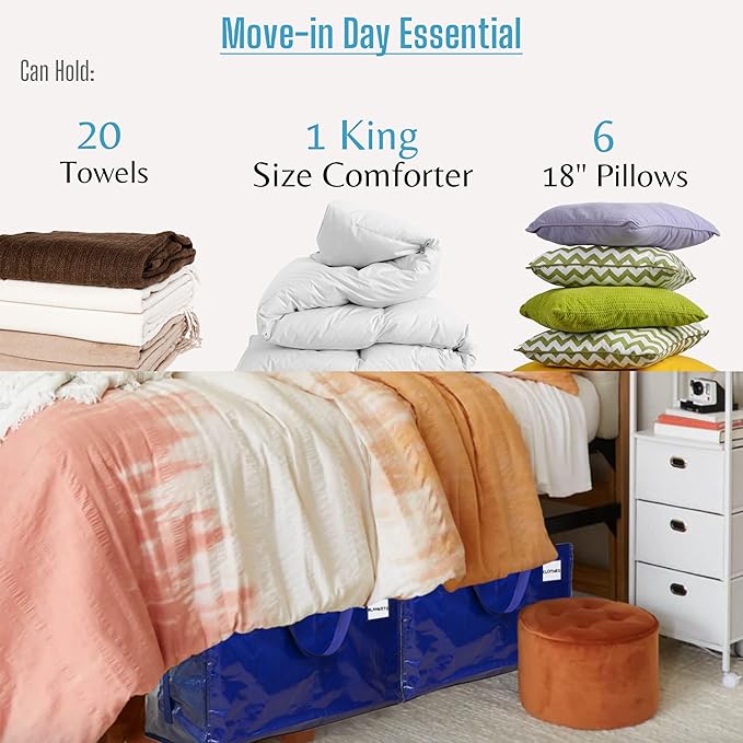 VENO 2 Pack Moving and Storage Bags, Heavy Duty, Alternative to Moving Boxes - Image 4