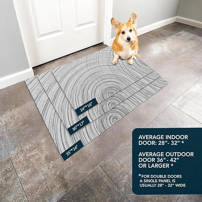 Ultra Thin Door Mat Indoor Entrance, 1/10 in Thin Door Mats - Image 7