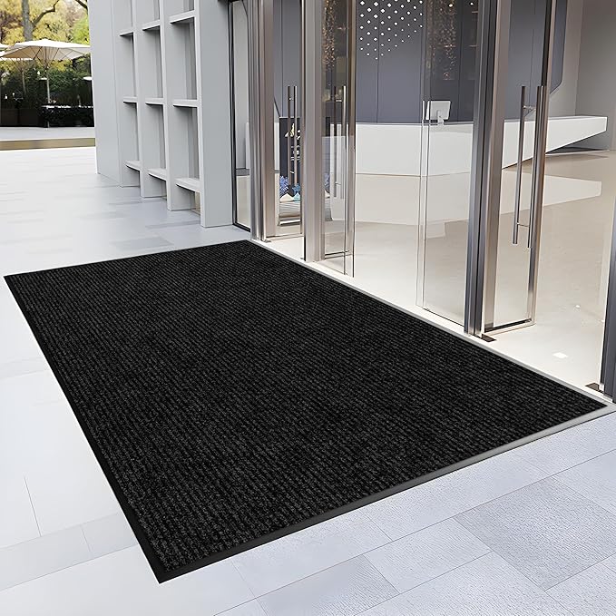 2′ x 58′ Front Door Mat Indoor Outdoor Entrance, Commercial Floor Mat Heavy by Morefany