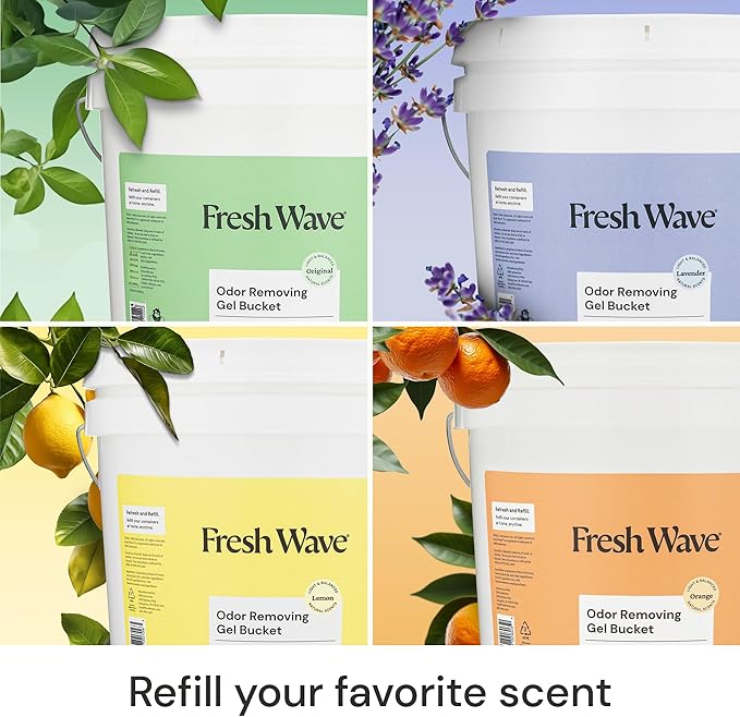 Fresh Wave Odor Removing Gel Bucket, 15.5 lb. | Lavender Scent Refill | Odor - Image 5