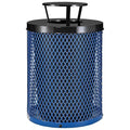 Global Industrial Outdoor Diamond Steel Trash Can by GlobalIndustrial