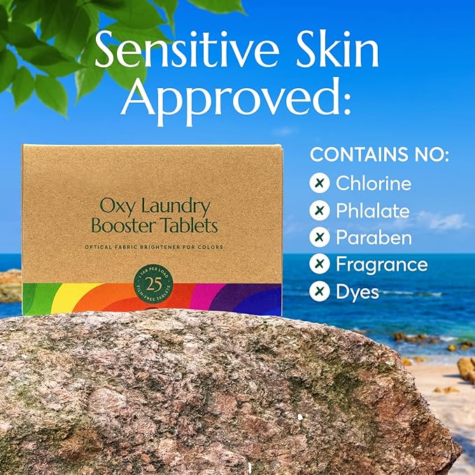 Cleanomic - Oxy Laundry Booster Tablets - Oxy Cleaner Laundry Stain Remover - Image 4