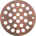 4-Inch Screw-in Shower Strainer Drain Cover Replacement Floor Strainer by vouruna