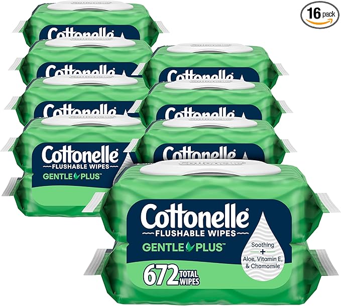 Cottonelle GentlePlus Flushable Wet Wipes by Cottonelle%C2%AE
