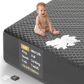 OhGeni 100% Waterproof Mattress Protector, Crib-Gray Size Mattress Pad by OhGeni