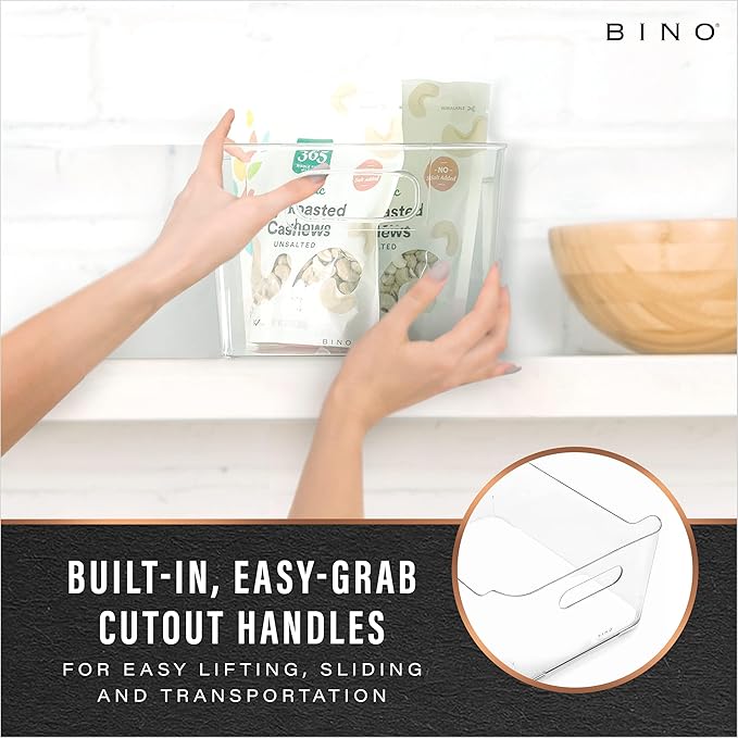 BINO | Plastic Organizer Bins, Large - Image 3