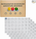 4 Pack Refrigerator Deodorizer, Outperforms Baking Soda Fridge Deodorizer by Aeribbon