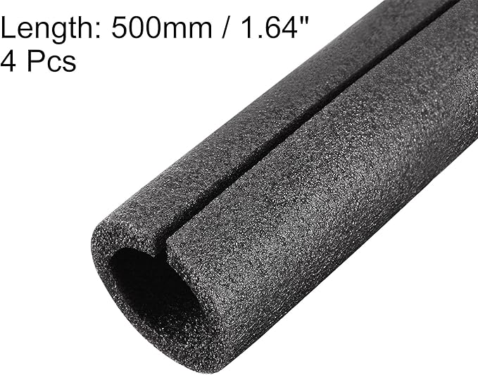 uxcell Foam Tube 1.64 Ft Length 1.37in ID 2.15in OD Hollow Pipe Cover - Image 3