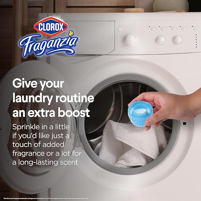 Clorox Fraganzia Laundry Scent Booster Crystals in Linen Scent - Image 3