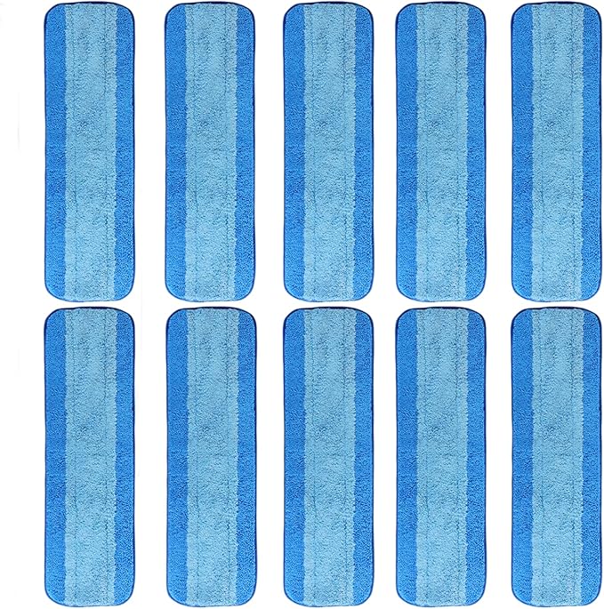 10 Pack Microfiber Cleaning Pads by ZHAYAO