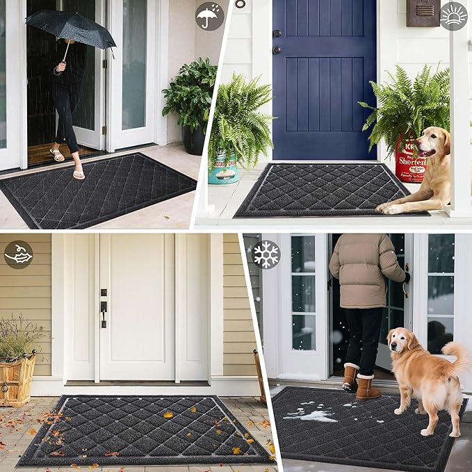 Front Door Mat Indoor Outdoor Entrance - Image 9