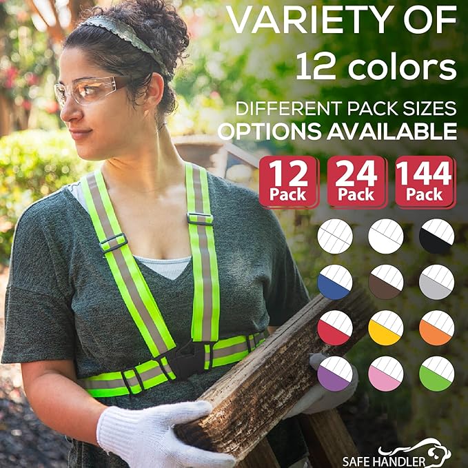 SAFE HANDLER Hyline Anti-Fog Color Safety Glasses Variety, Impact Resistant - Image 5