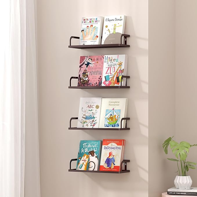 PUSDON Metal Wall Hanging Basket 2 Packs DIY Suitable - Image 2