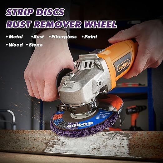 7 Pack Paint Eater Strip Disc Angle Grinder Rust Removal Disc Paint Stripper - Image 2